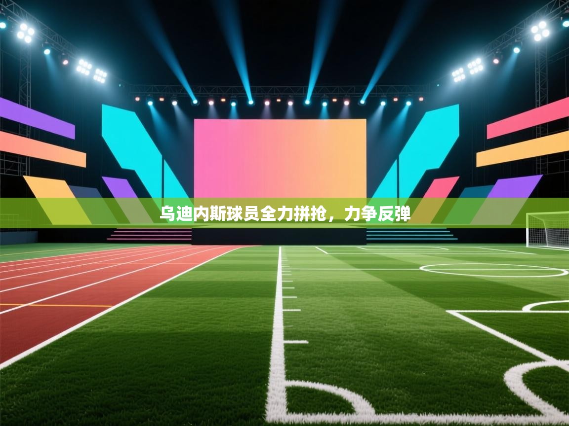 乌迪内斯球员全力拼抢，力争反弹  第2张