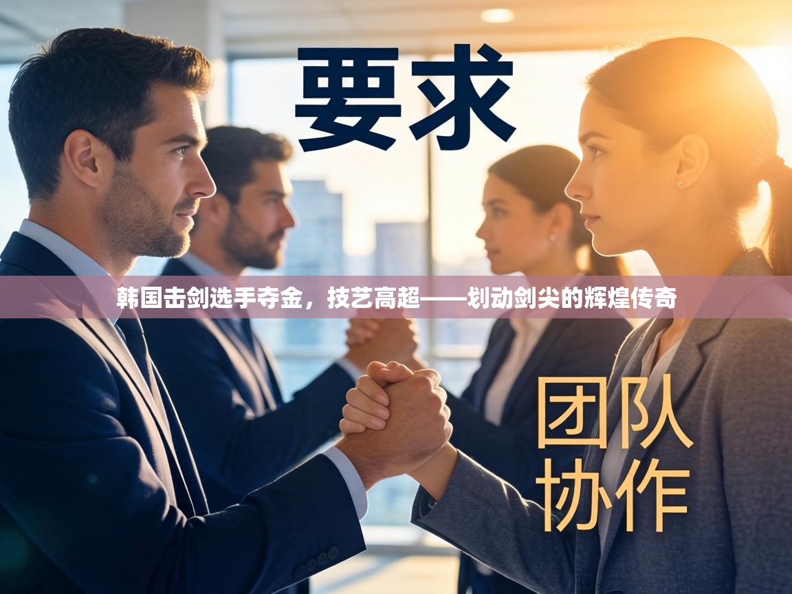 韩国击剑选手夺金，技艺高超——划动剑尖的辉煌传奇